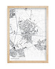 plakaty Plakat Rembertów - mapa dzielnicy 1