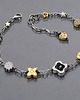 bransoletki srebrne Colours mix vol. 11/silver & gold/ - bransoletka 1
