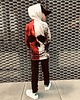 bluzy dla chłopców Bluza Chłopiec DR.CROW White Red Skull 3