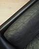 sofy i szezlongi Sofa skórzana czarna, lata 60, Eran M 9