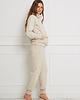 bluza bez kaptura damska Miękka BLUZA z wywijanym kołnierzem - bawełna 1