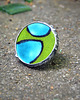 pierścionki srebrne Pierścionek S A L E :: AZTEC ring :: ceramiczny PIERŚCIEŃ unikat 3