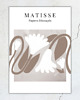 plakaty Zestaw 3 plakatów Calm beige Matisse style 4