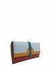 portfele damskie Portfel damski skórzany ze skrawków kolorowy przegródki na karty OLIVKA 1