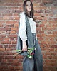 torby XXL Boogi Bag szara  torba hobo w stylu boho 2