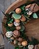 wianki bożonarodzeniowe Rustykalny wianek świąteczny, Ekologiczny wianek bożonarodzeniowy 1