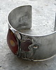 bransoletki wire wrapping Jaspis mokait    - BRANSOLETA MANKIET - CUFF 5