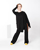 bluza bez kaptura damska Bluza damska, asymetryczna bluza bawełniana,futurystyczna 5