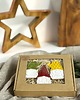 ozdoby choinkowe Zawieszki choinkowe ceramiczne ozdoby świąteczne - 3 kolorowe skrzaty 4