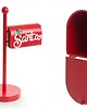 dekoracje świąteczne Skrzynka na Listy Santa 44 cm 1