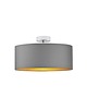plafony Lampa sufitowa z abażurem w stylu urban jungle WENECJA GOLD fi - 40cm 2