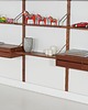 półki Regał modułowy Cado, fornir tekowy, duński design lat 60. 2