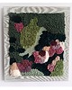 obrazy Obraz zielona sciana punch needle 2