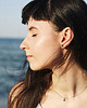 kolczyki srebrne Kolczyki srebrne LANE LITTLE HEART / black silver earrings 2