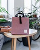 torby na zakupy Lunch bag - Torba na lunch - wegańska skóra  - Pastel Plum 3