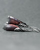 kolczyki wire wrapping Srebrne rustykalne kolczyki dzwonki 1