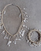 komplet biżuterii Kryształ  górski sople Komplet biżuterii 2