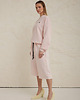 bluza bez kaptura damska Bluza JOHN blush 1
