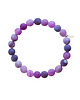 bransoletki z kamieni naturalnych Bransoletka Essential Iris, naturalny agat i srebro 925 1