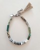 bransoletki z kamieni naturalnych Bransoletka patyczki opal, agt mszysty, turkus, jaspis dalmatyński 1
