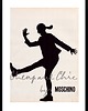 grafiki i ilustracje Oprawiona reklama MOSCHINO Cheap and Chic, 1991 r 1