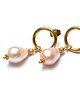 kolczyki pozłacane Kolczyki pozłacane Pearls [peach] perły vol. 26  5