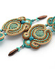 kolczyki soutache Lato w stylu boho 2