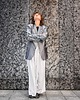 marynarki damskie Marynarka Shiny Silver 5