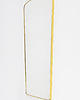 lustra stojące i wiszące Lustro w złotej ramie, lata 70 1