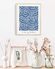 plakaty PLAKAT Morris, niebieski, kwiaty 4