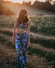 legginsy Legginsy dzwony Yogi Bells - Spring Garden 2
