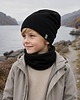 czapki dziecięce Czapka beanie i komin prosty komplet bawełniany dwuwarstwowy 9