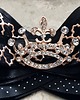 broszki Brosza Glamour Czarna z  koroną 9