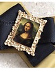 broszki Brosza  ART z obrazem Mona LisaNEW 1szt 4