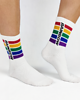 skarpetki damskie Damskie kolorowe skarpetki tęczowe Rainbow 3