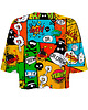 t-shirt damskie DR.CROW T-shirt Krótki CROP Komiks 1