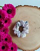gumki do włosów Satynowa gumka satynowa scrunchie owijka frotka lawendowy szept MIDI 2