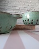 kuchnia - różne Ceramiczny ręcznie robiony miętowy durszlak na maliny, borówki 6