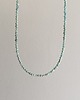 chokery Choker z kamieni naturalnych amazonit MORSKI 2