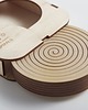 podkładki Podkładka drewniana SPIRALS 4