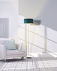 lampy podłogowe Minimalistyczna lampa stojąca do salonu LED MEKSYK VELUR 2