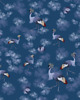 naklejki ścienne do pokoju dziecka Tapeta dla dzieci Niebieskie Żurawie ( Blue Crane ) 2