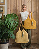 torby na ramię Makramowa torebka Beach Bag M żółta 3