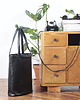 torby na ramię Shopper XL torba czarna na zamek 5