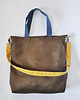 torby XXL TORBA HOBO XXL - brąz, niebieski, żółty 3