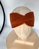 opaski do włosów Ruda damska opaska zimowa merino twist 6