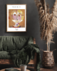 plakaty PLAKAT Paul Klee, plakat abstrakcyjny, Senecio 2