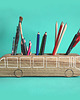 klocki i zabawki drewniane Sorter drewniany Magiczny Autobus/naturalny 1