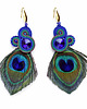kolczyki soutache Peacock Eye-kolczyki soutache 2