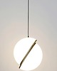 lampy wiszące Lampa Wisząca Sante Złota LED 38 cm 8